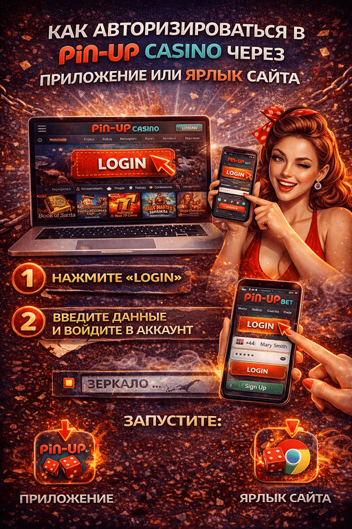 Як виконати вхід у БК PinUp з комп’ютера через сайт Пінап з авторизацією в акаунт, доступом до ставок і основних розділів платформи